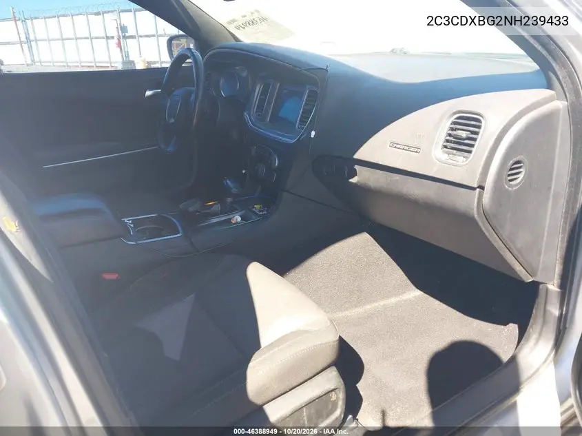 2022 DODGE CHARGER VIN 2C3CDXBG2NH239433 — фото 5