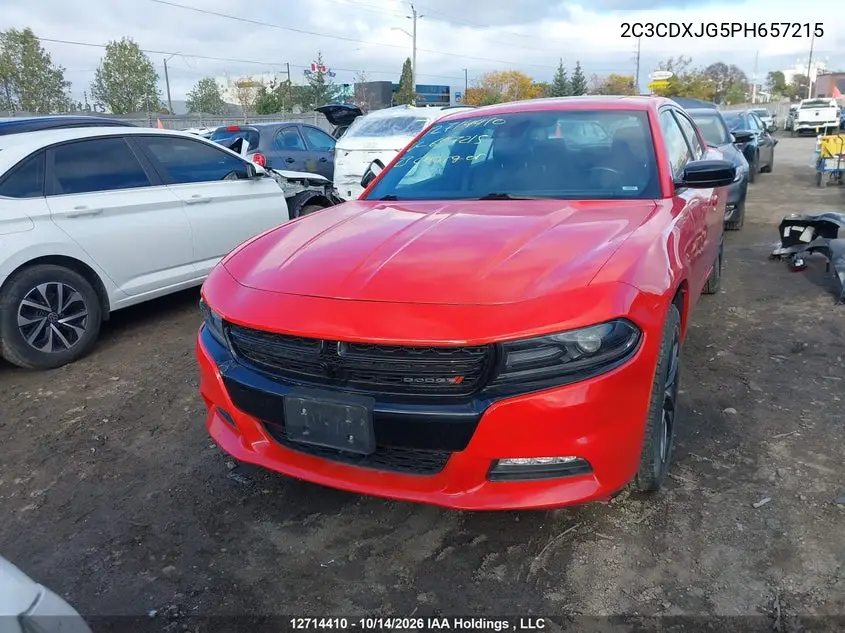 2023 DODGE CHARGER VIN 2C3CDXJG5PH657215 — фото 12