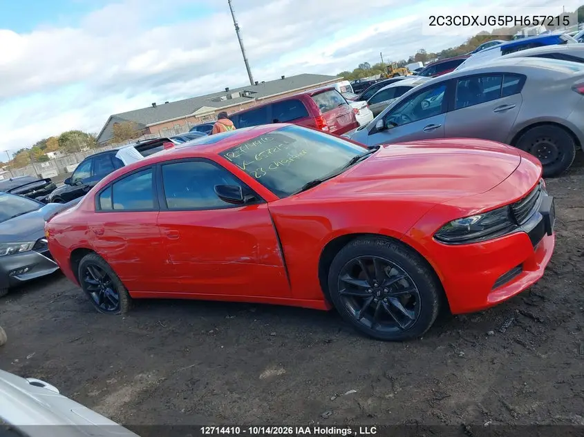 2023 DODGE CHARGER VIN 2C3CDXJG5PH657215 — фото 13