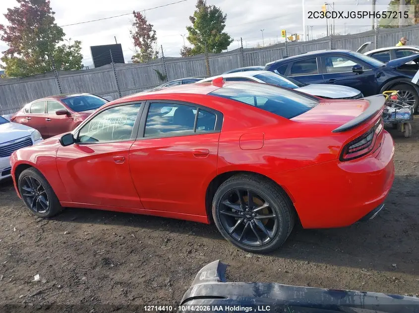 2023 DODGE CHARGER VIN 2C3CDXJG5PH657215 — фото 14