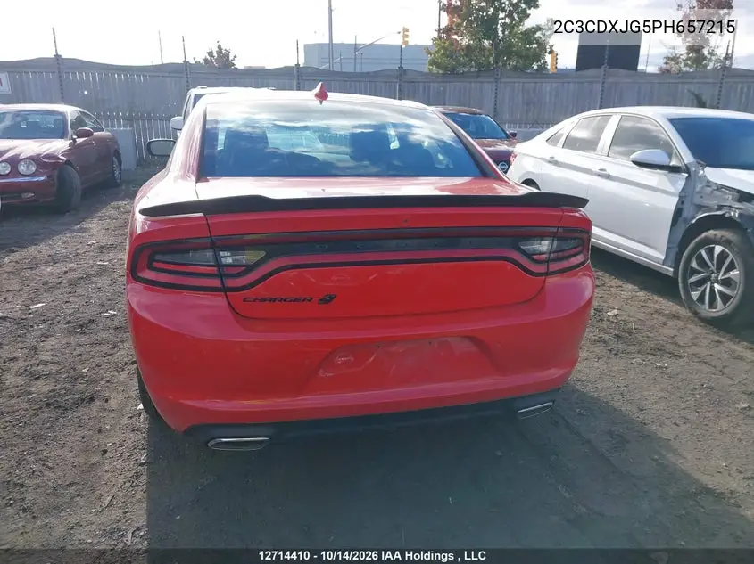 2023 DODGE CHARGER VIN 2C3CDXJG5PH657215 — фото 16