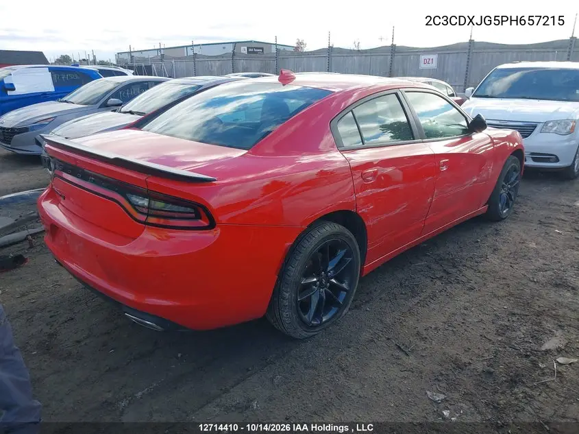2023 DODGE CHARGER VIN 2C3CDXJG5PH657215 — фото 4