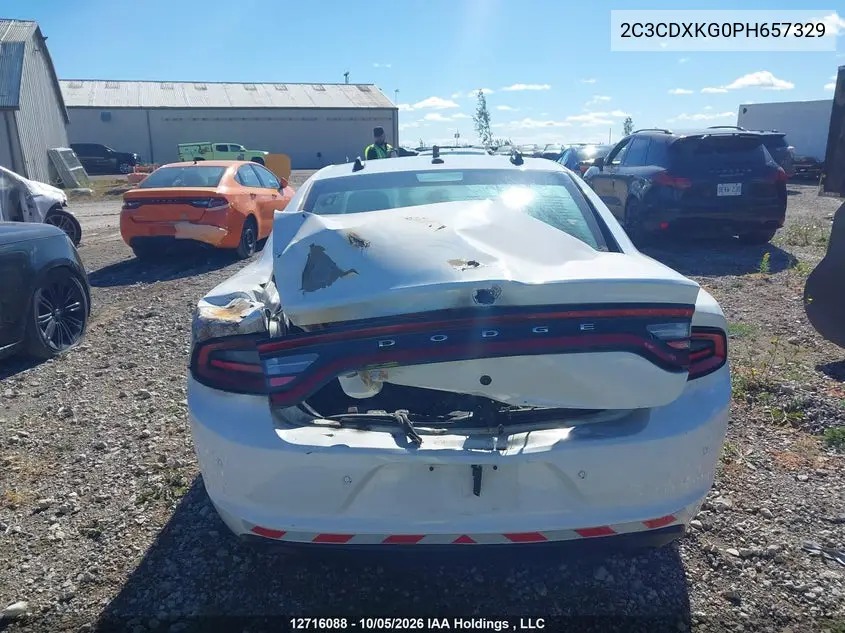 2023 DODGE CHARGER VIN 2C3CDXKG0PH657329 — фото 17