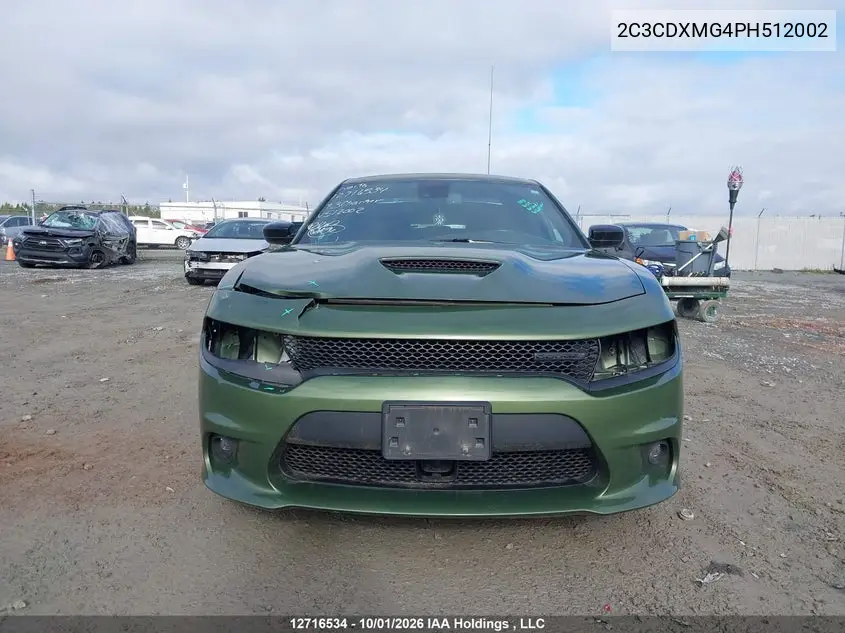 2023 DODGE CHARGER VIN 2C3CDXMG4PH512002 — фото 13