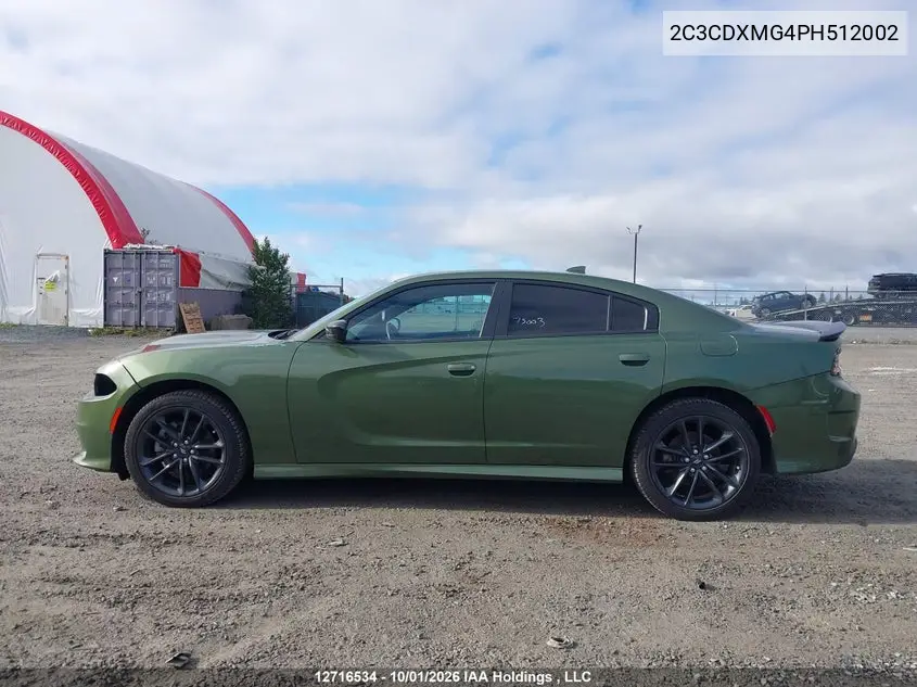 2023 DODGE CHARGER VIN 2C3CDXMG4PH512002 — фото 15