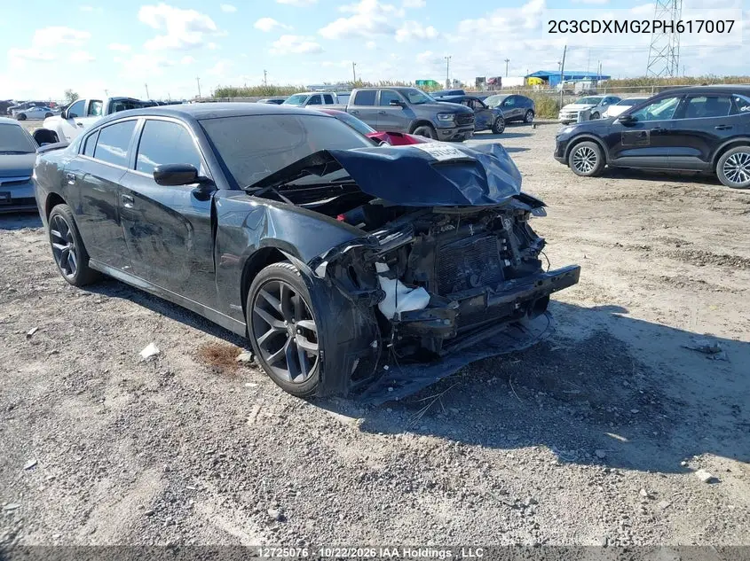 DODGE CHARGER 2023, VIN 2C3CDXMG2PH617007