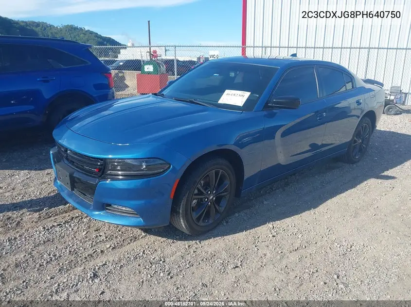 2023 DODGE CHARGER VIN 2C3CDXJG8PH640750 — фото 2