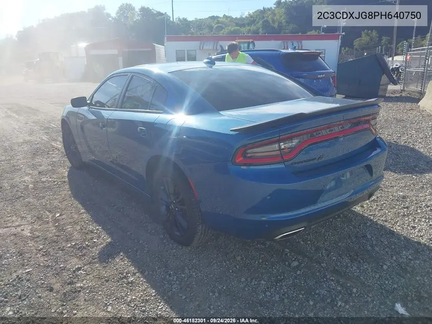 2023 DODGE CHARGER VIN 2C3CDXJG8PH640750 — фото 3