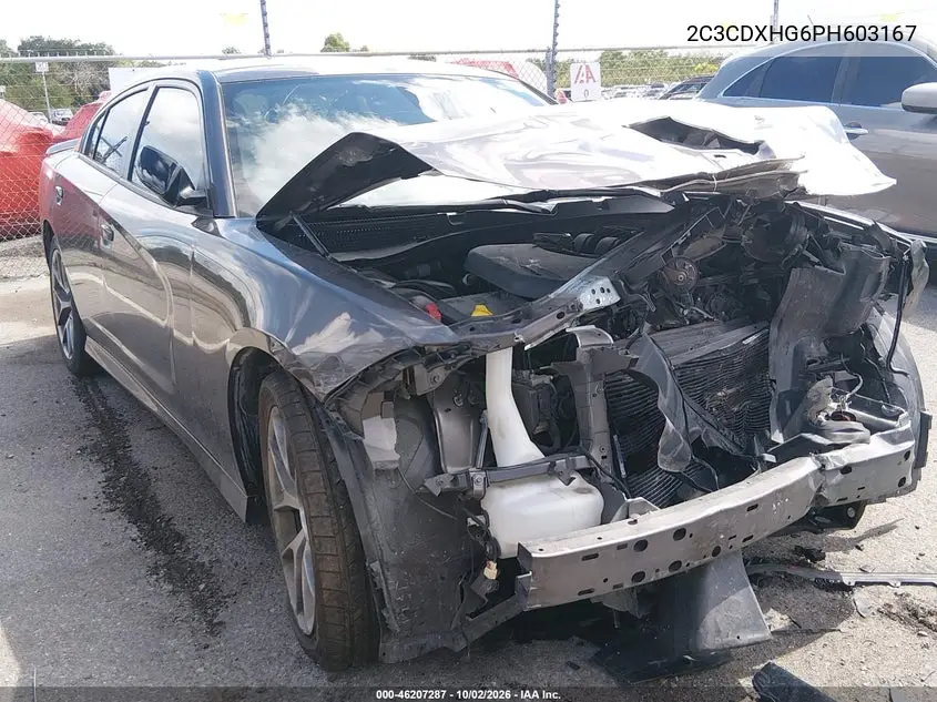 DODGE CHARGER 2023, VIN 2C3CDXHG6PH603167