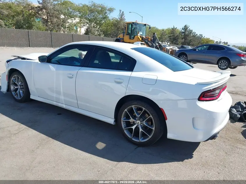 2023 DODGE CHARGER VIN 2C3CDXHG7PH566274 — фото 3