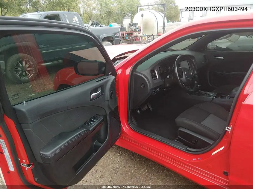 2023 DODGE CHARGER VIN 2C3CDXHGXPH603494 — фото 5