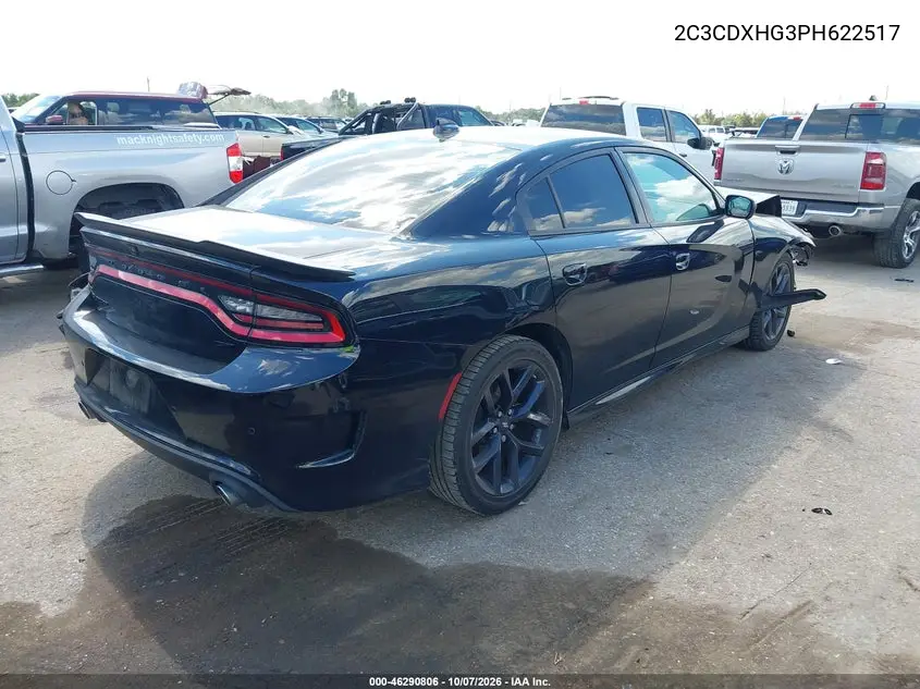 2023 DODGE CHARGER VIN 2C3CDXHG3PH622517 — фото 4