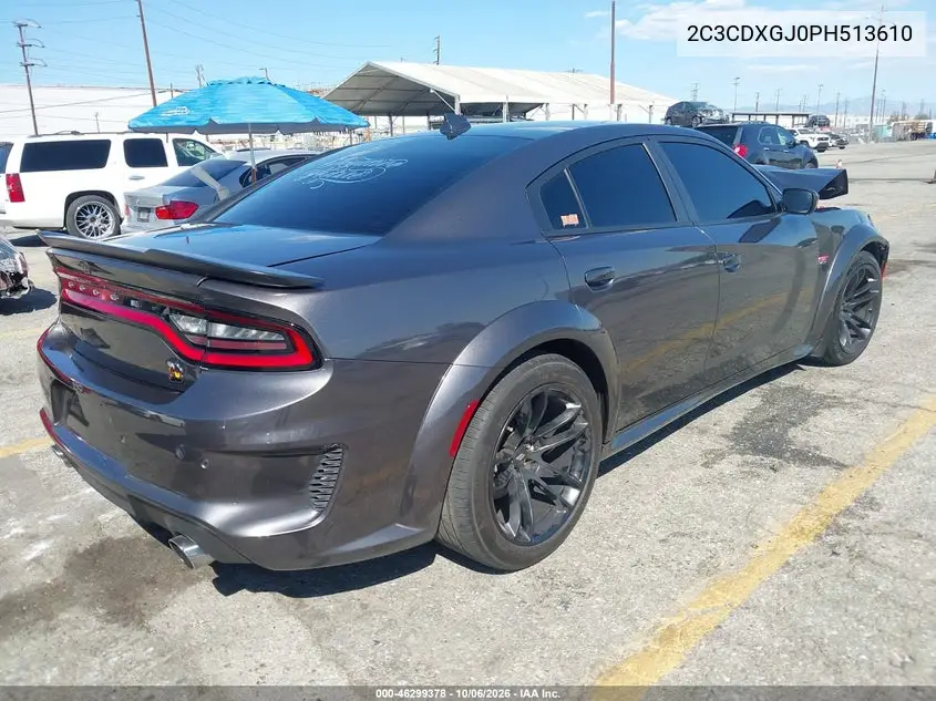 2023 DODGE CHARGER VIN 2C3CDXGJ0PH513610 — фото 4