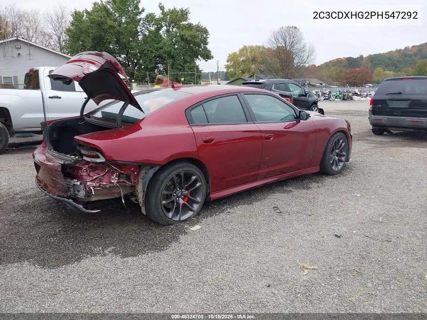 2023 DODGE CHARGER VIN 2C3CDXHG2PH547292 — фото 4
