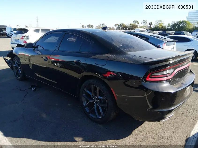 2023 DODGE CHARGER VIN 2C3CDXBG9PH600501 — фото 3