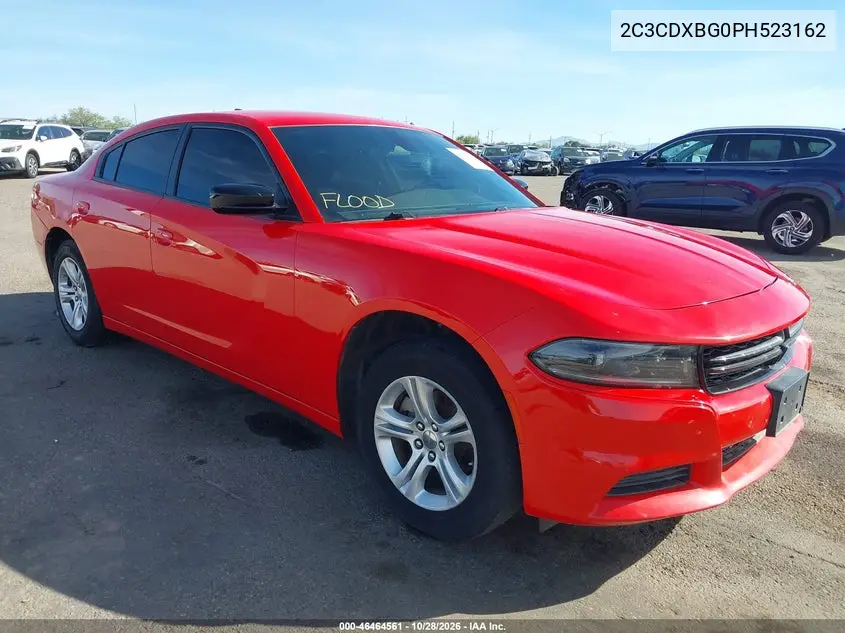 DODGE CHARGER 2023, VIN 2C3CDXBG0PH523162