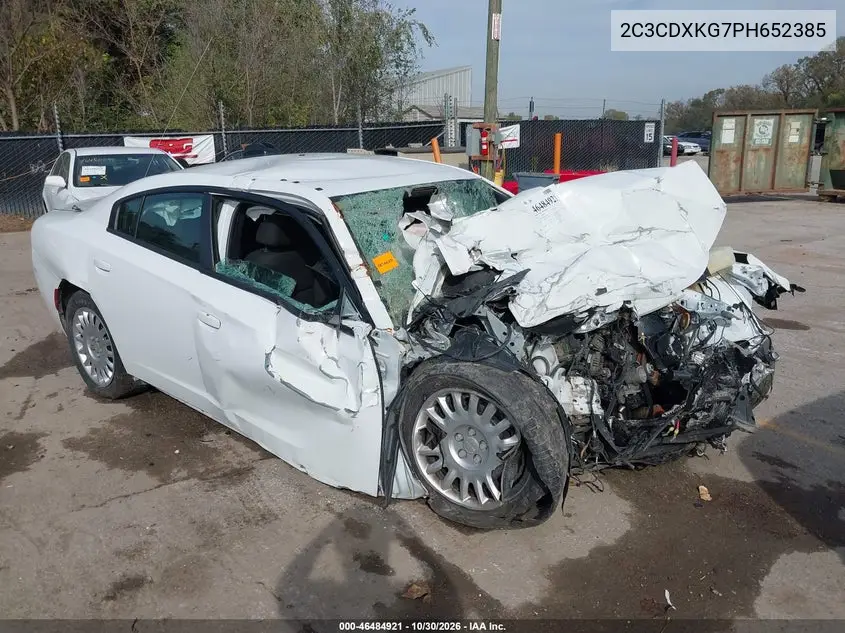 DODGE CHARGER 2023, VIN 2C3CDXKG7PH652385