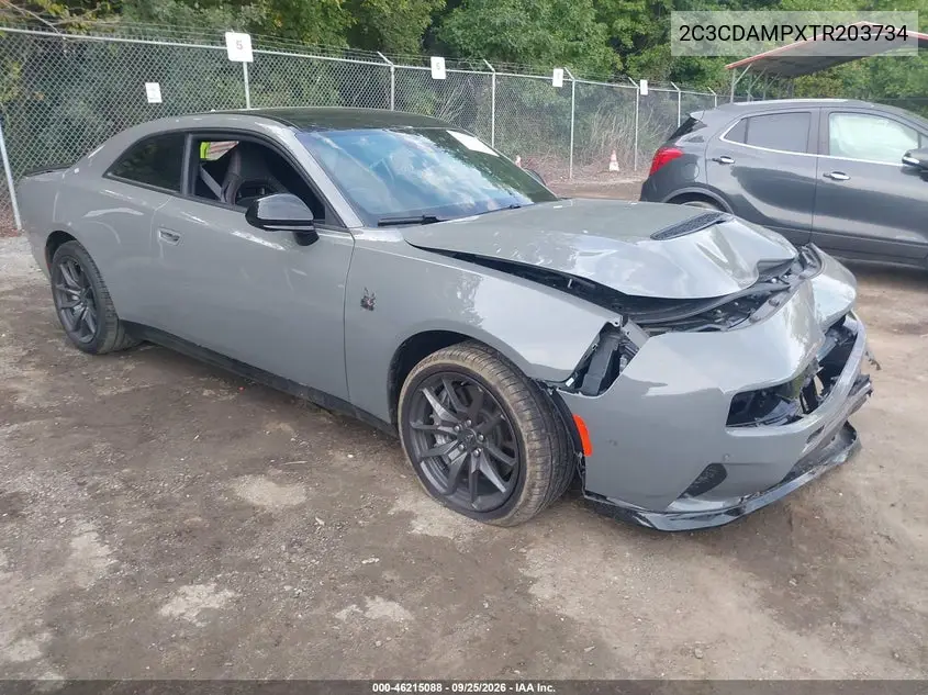 DODGE CHARGER 2026, VIN 2C3CDAMPXTR203734