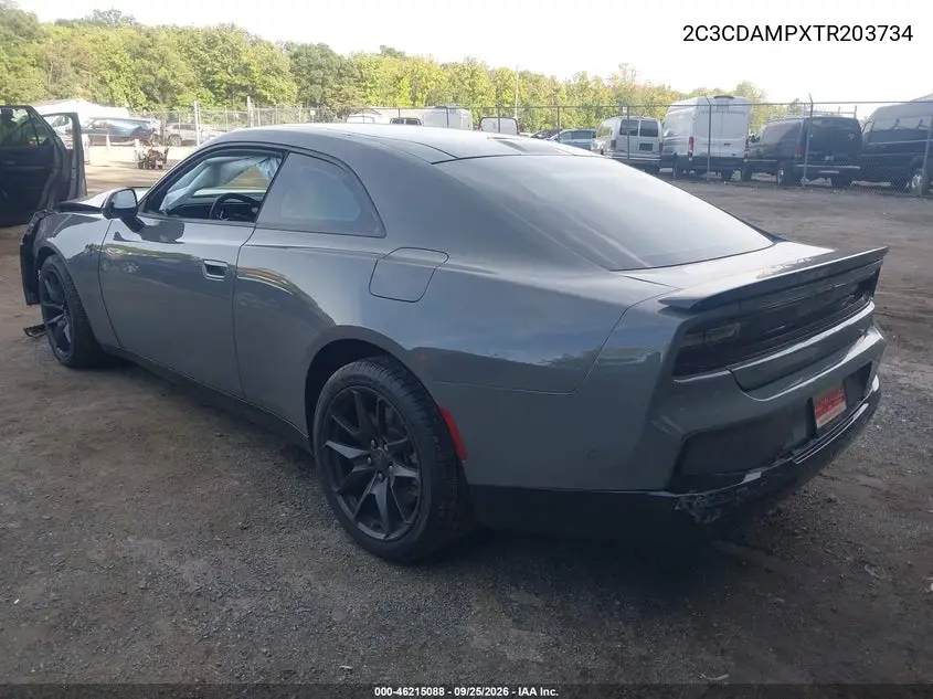 2026 DODGE CHARGER VIN 2C3CDAMPXTR203734 — фото 3