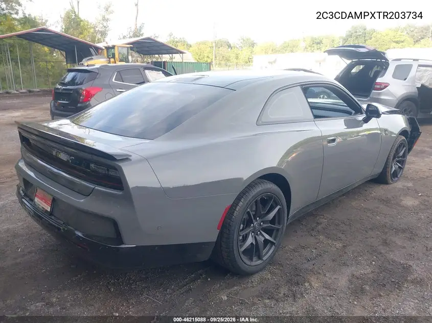 2026 DODGE CHARGER VIN 2C3CDAMPXTR203734 — фото 4