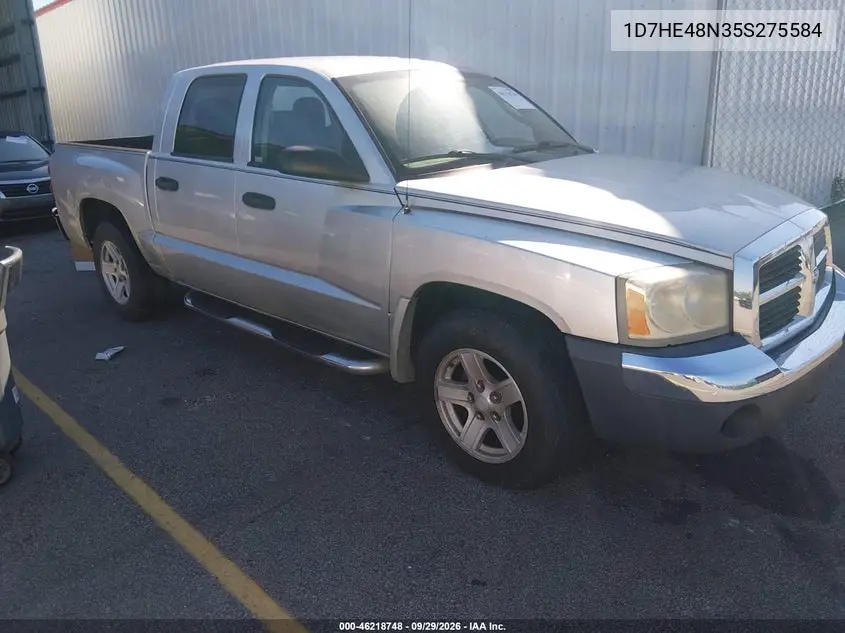 DODGE DAKOTA 2005, VIN 1D7HE48N35S275584