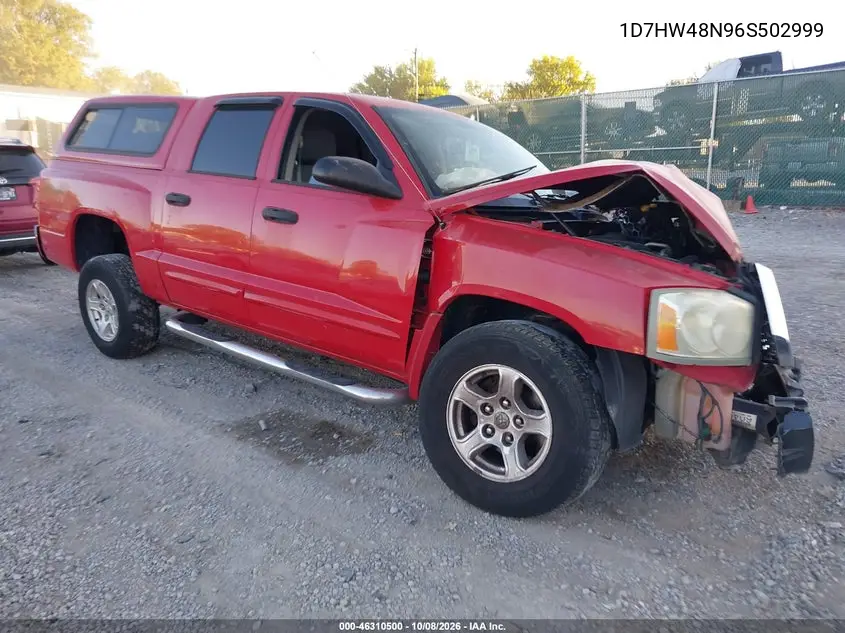 DODGE DAKOTA 2006, VIN 1D7HW48N96S502999
