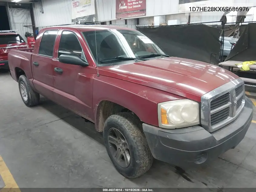 DODGE DAKOTA 2006, VIN 1D7HE28KX6S686976