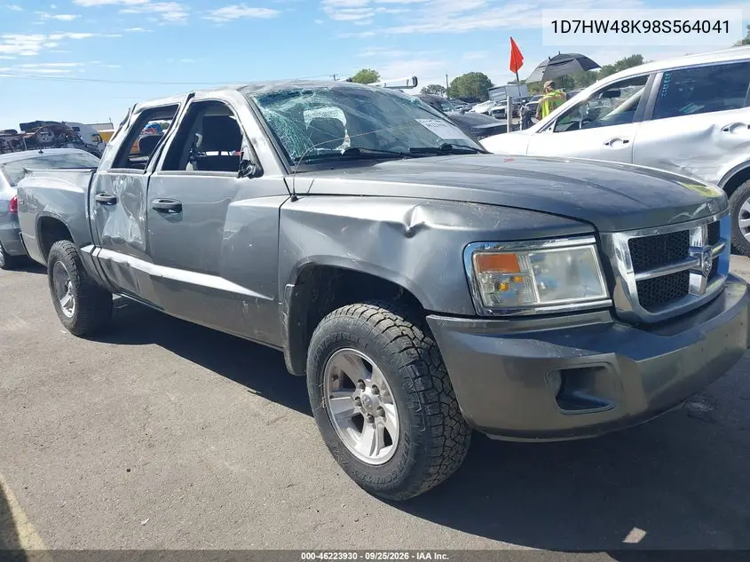 DODGE DAKOTA 2008, VIN 1D7HW48K98S564041