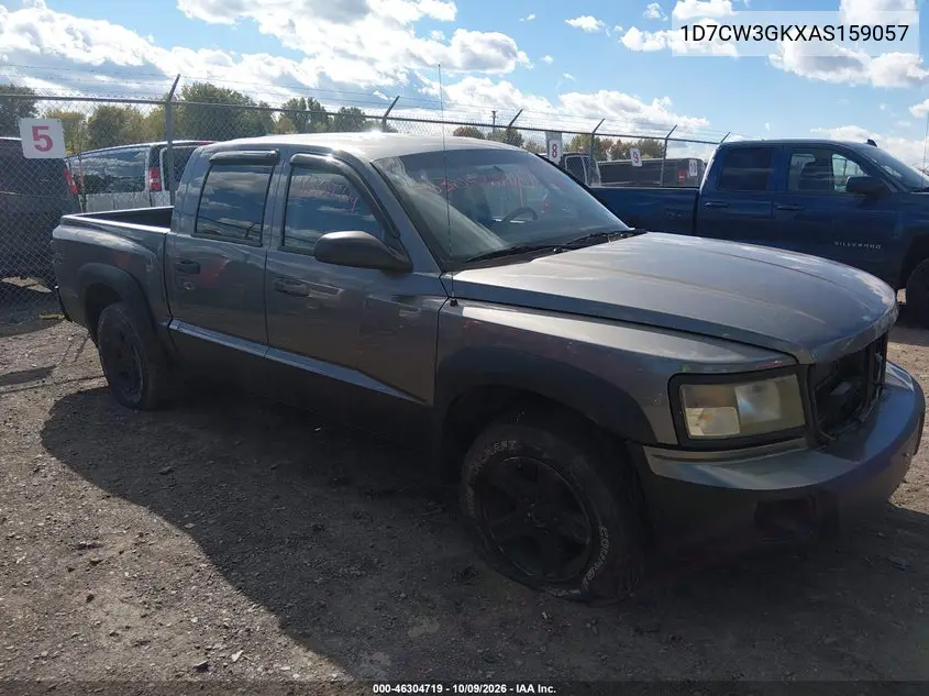 DODGE DAKOTA 2010, VIN 1D7CW3GKXAS159057