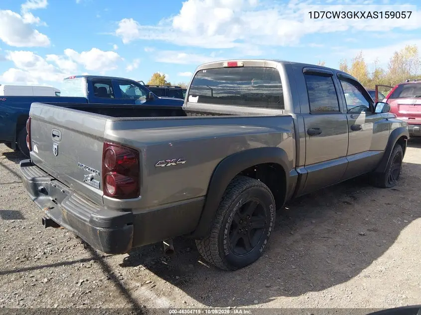 2010 DODGE DAKOTA VIN 1D7CW3GKXAS159057 — фото 4
