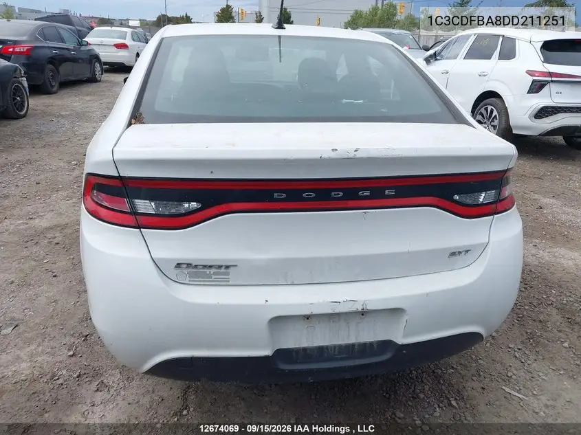 2013 DODGE DART VIN 1C3CDFBA8DD211251 — фото 16
