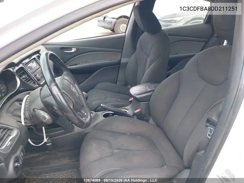 2013 DODGE DART VIN 1C3CDFBA8DD211251 — фото 5