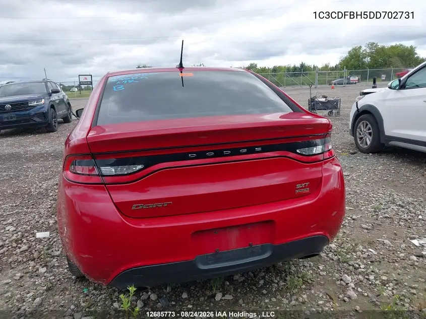 2013 DODGE DART VIN 1C3CDFBH5DD702731 — фото 15