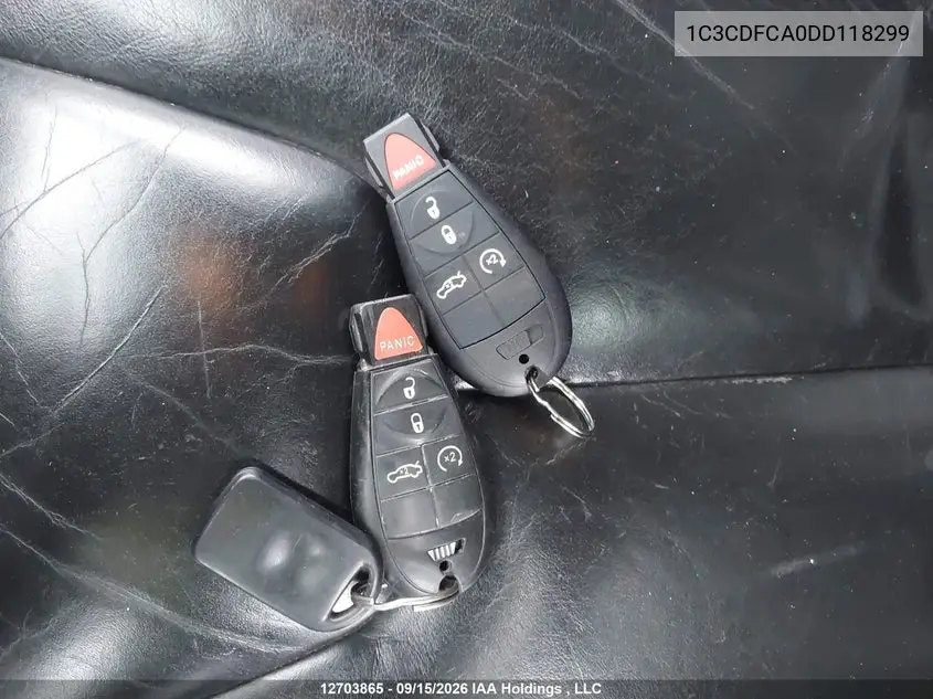 2013 DODGE DART VIN 1C3CDFCA0DD118299 — фото 11