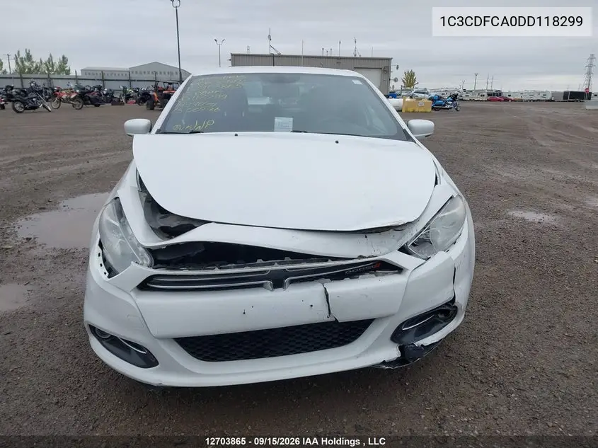 2013 DODGE DART VIN 1C3CDFCA0DD118299 — фото 13