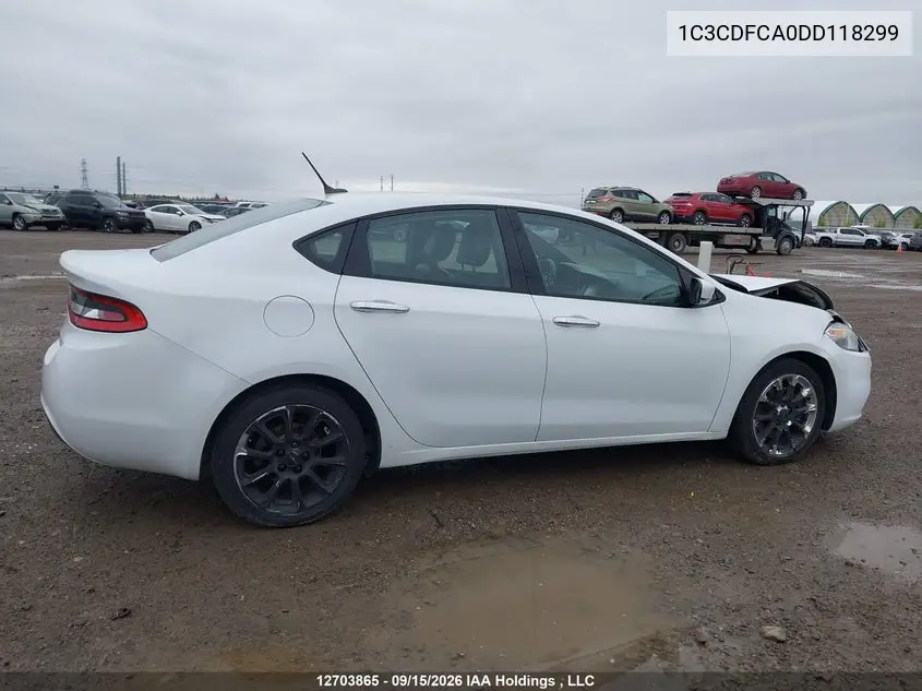 2013 DODGE DART VIN 1C3CDFCA0DD118299 — фото 14