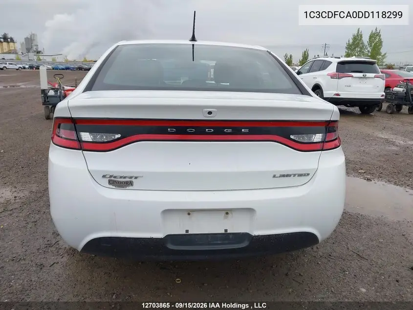 2013 DODGE DART VIN 1C3CDFCA0DD118299 — фото 17