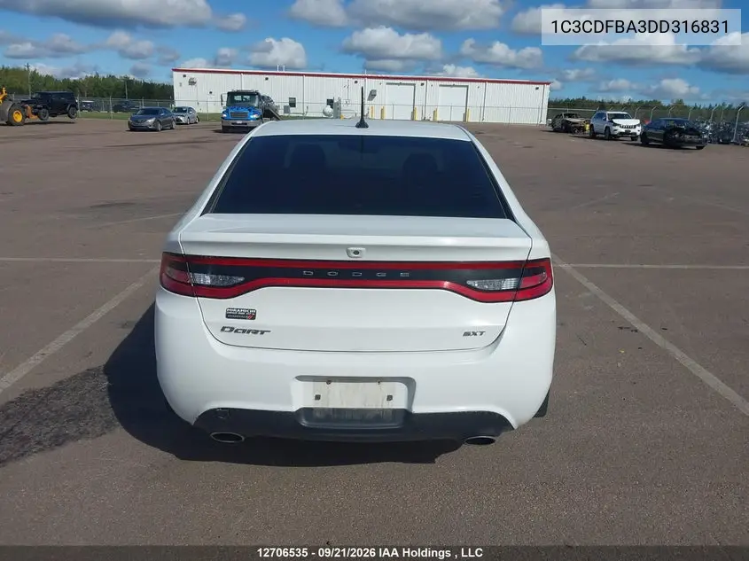 2013 DODGE DART VIN 1C3CDFBA3DD316831 — фото 17