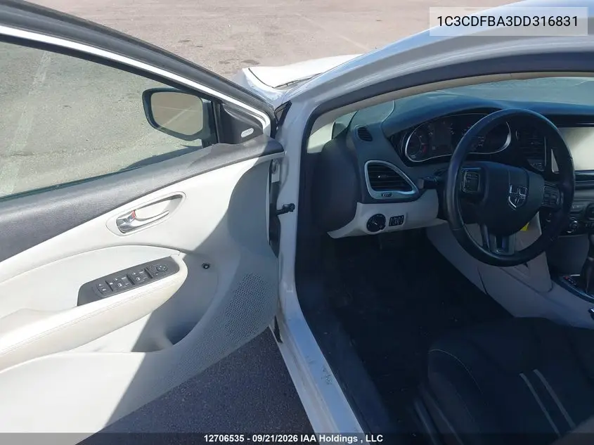 2013 DODGE DART VIN 1C3CDFBA3DD316831 — фото 21