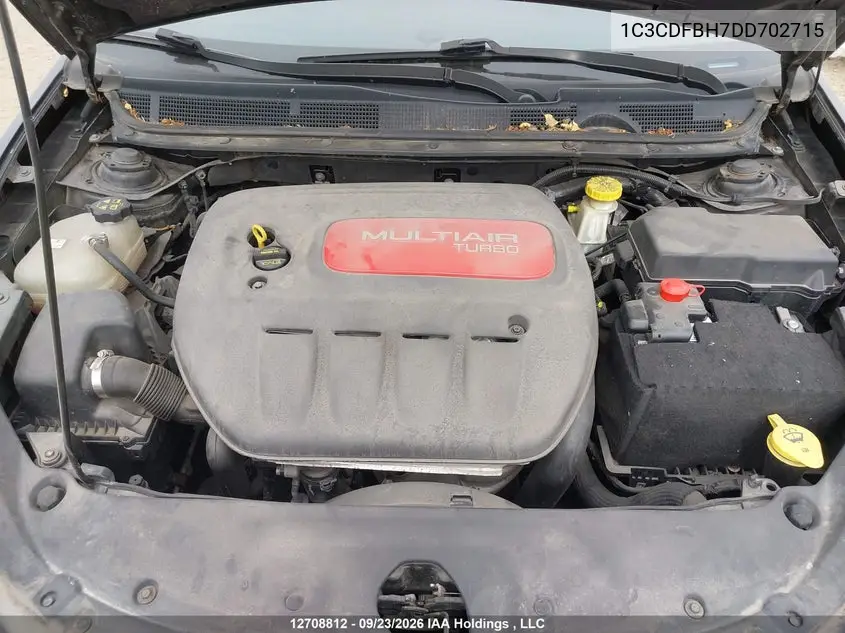 2013 DODGE DART VIN 1C3CDFBH7DD702715 — фото 10