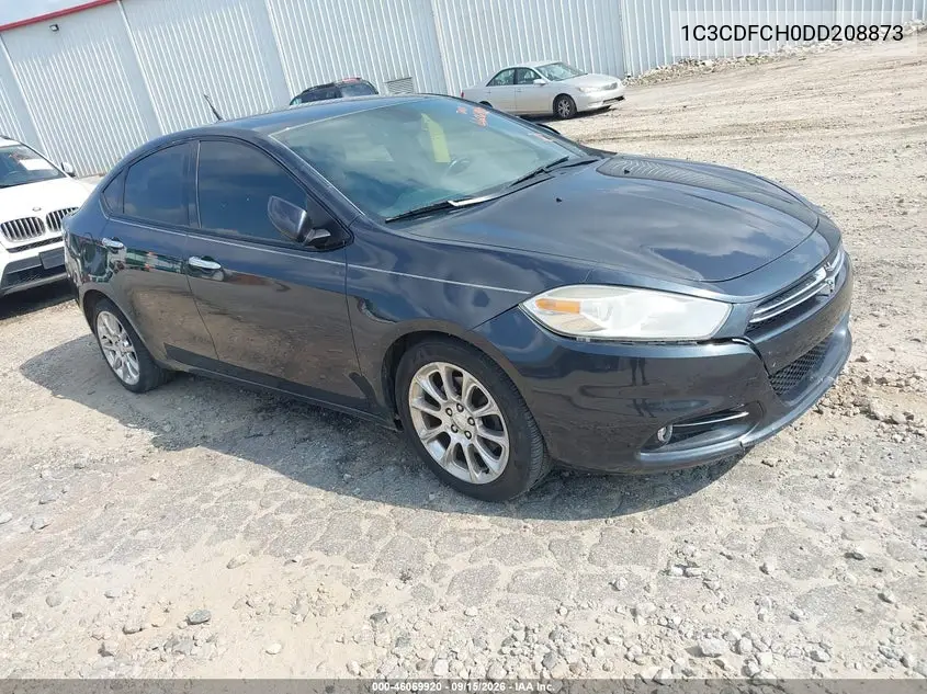 DODGE DART 2013, VIN 1C3CDFCH0DD208873