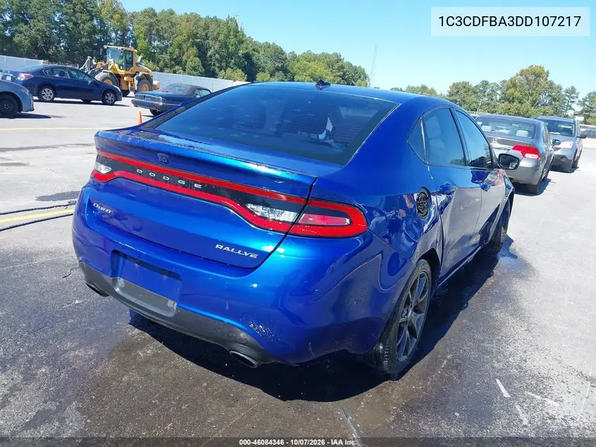 2013 DODGE DART VIN 1C3CDFBA3DD107217 — фото 4