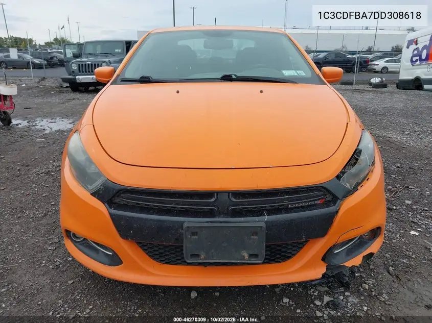2013 DODGE DART VIN 1C3CDFBA7DD308618 — фото 13