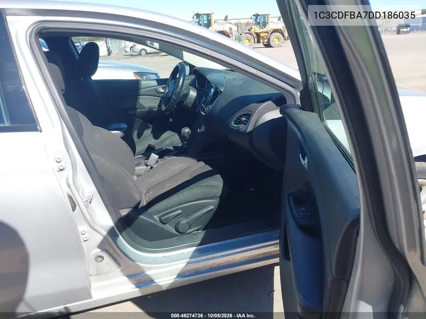 2013 DODGE DART VIN 1C3CDFBA7DD186035 — фото 5