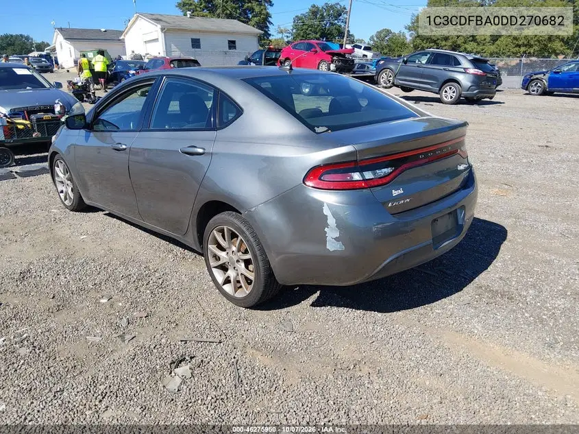 2013 DODGE DART VIN 1C3CDFBA0DD270682 — фото 3