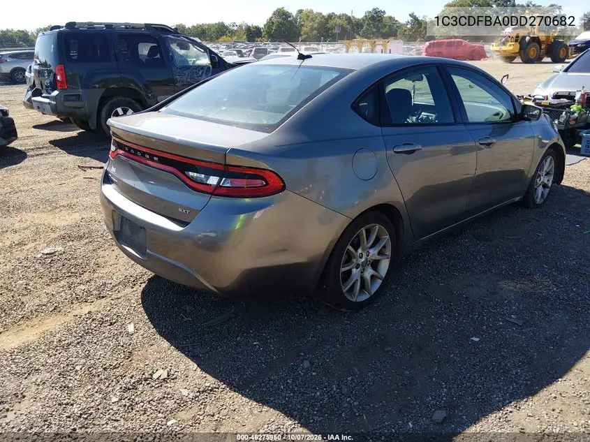 2013 DODGE DART VIN 1C3CDFBA0DD270682 — фото 4