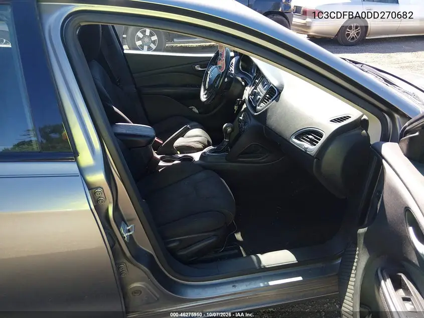 2013 DODGE DART VIN 1C3CDFBA0DD270682 — фото 5