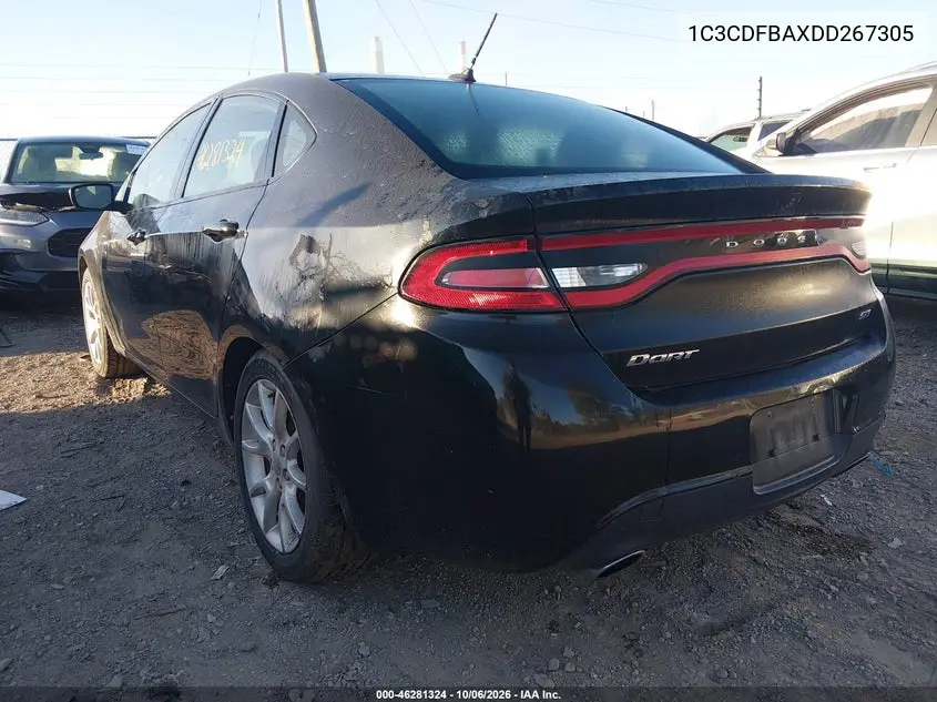 2013 DODGE DART VIN 1C3CDFBAXDD267305 — фото 3