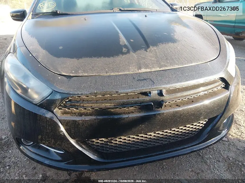 2013 DODGE DART VIN 1C3CDFBAXDD267305 — фото 6