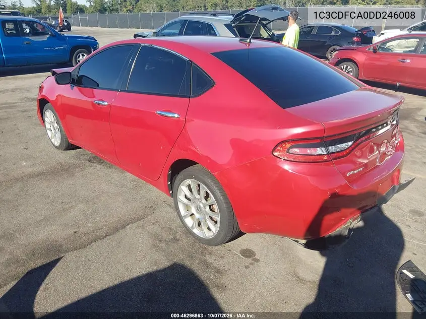2013 DODGE DART VIN 1C3CDFCA0DD246008 — фото 3
